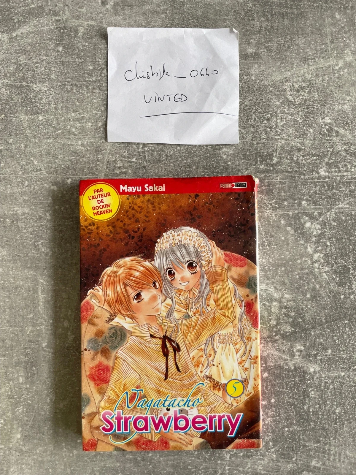 Manga Nagatacho Strawberry tome 5 version française.